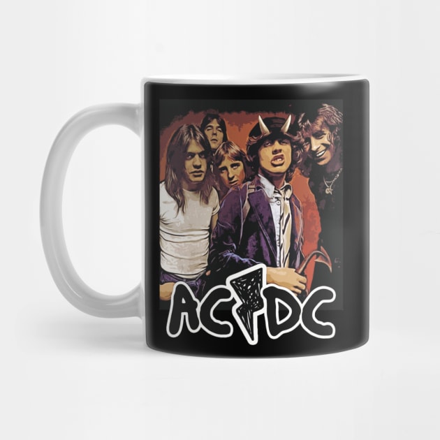 AC DC Vintage by clownescape